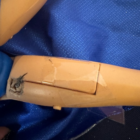 Barbie Starlight Fairy w/lightout swinging Belt. Missing part of her outfit. - Picture 9 of 10